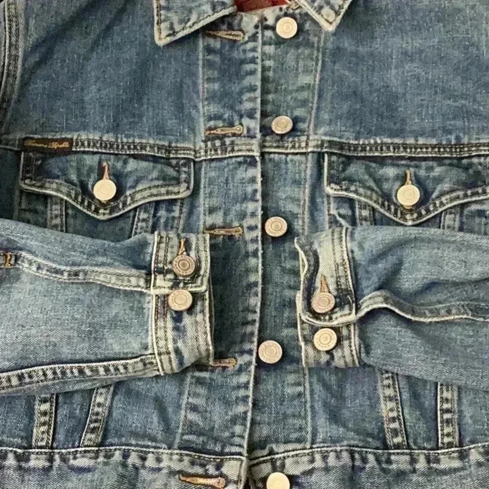 Vintage- BANANA REPUBLIC Red Label Limited Edition Denim Jacket - Picture 8 of 9